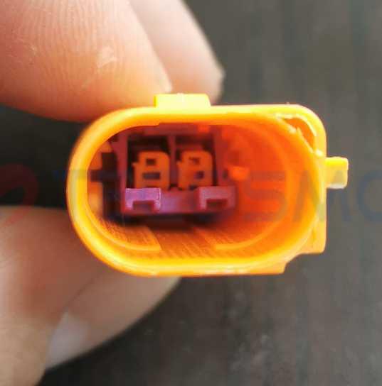Car Connector For 1J0973802C For audi Orange 2pin CT2-0077G-3