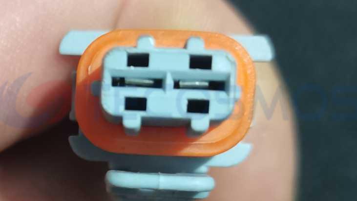 Car Connector For Upper wide and lower narrow without outer cover 2 Pins CT2-0093M-8