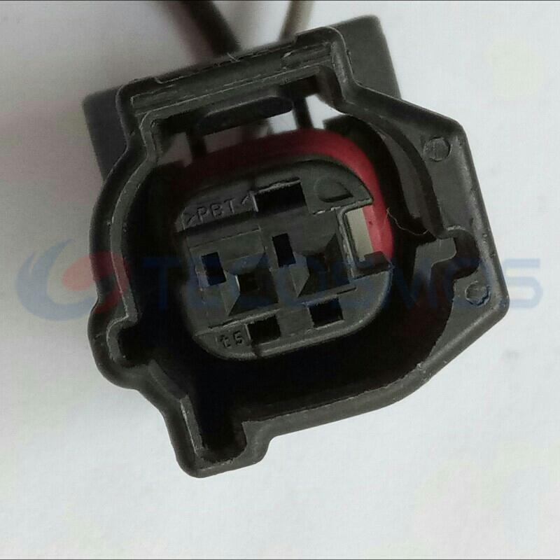 Car Connector For Black shell gray core slot bottom left 2 pins CT2-0116M-3