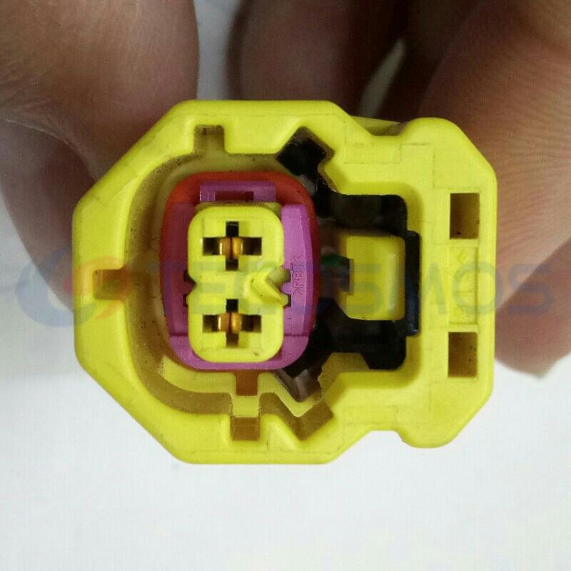 Car Connector For Collision sensor 6Q0972623 blue clip 2pin CT2-0140M