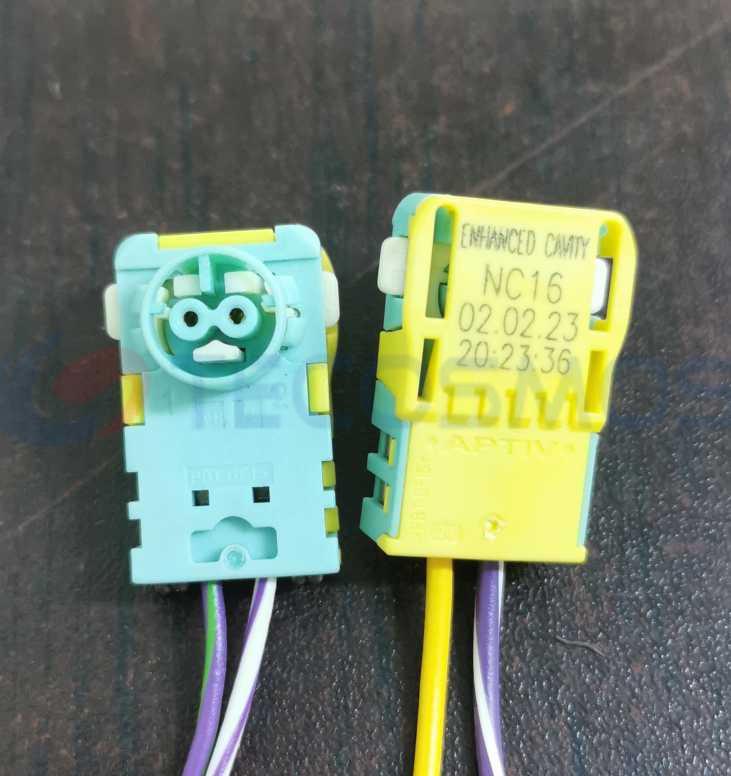 Car Connector For Airbag plug green 2-0148-8 2pin CT2-0146M-5