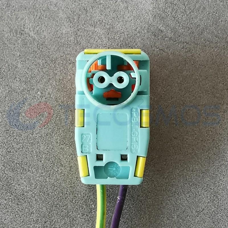 Car Connector For Mercedes Benz secondary airbag plug green 2pin CT2-0148M-1