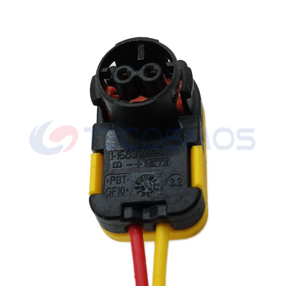 Car Connector For Audi airbag plug black 2pin CT2-0151M-4