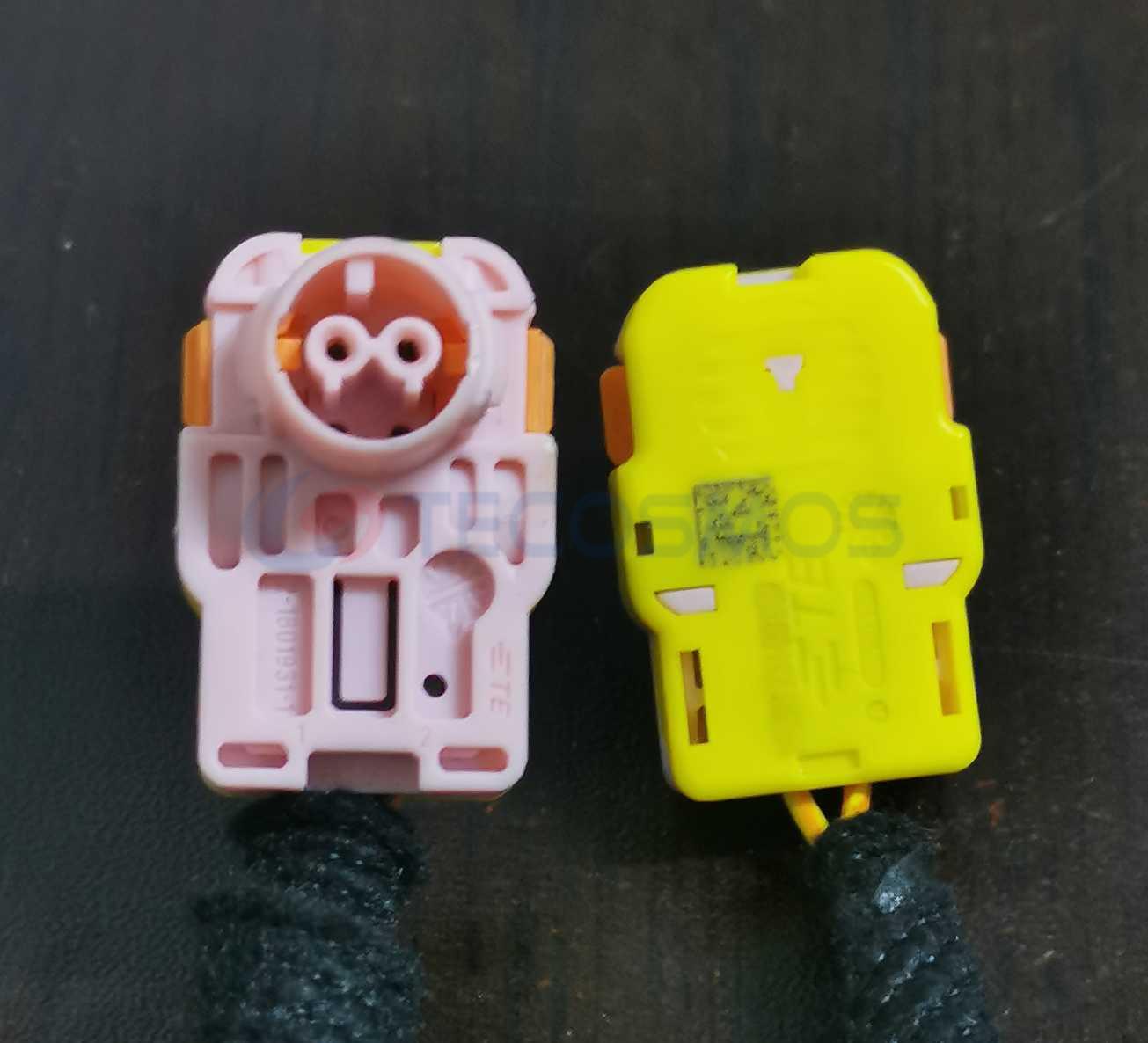 Car Connector For Pink 2pin airbag plug CT2-0154M-2