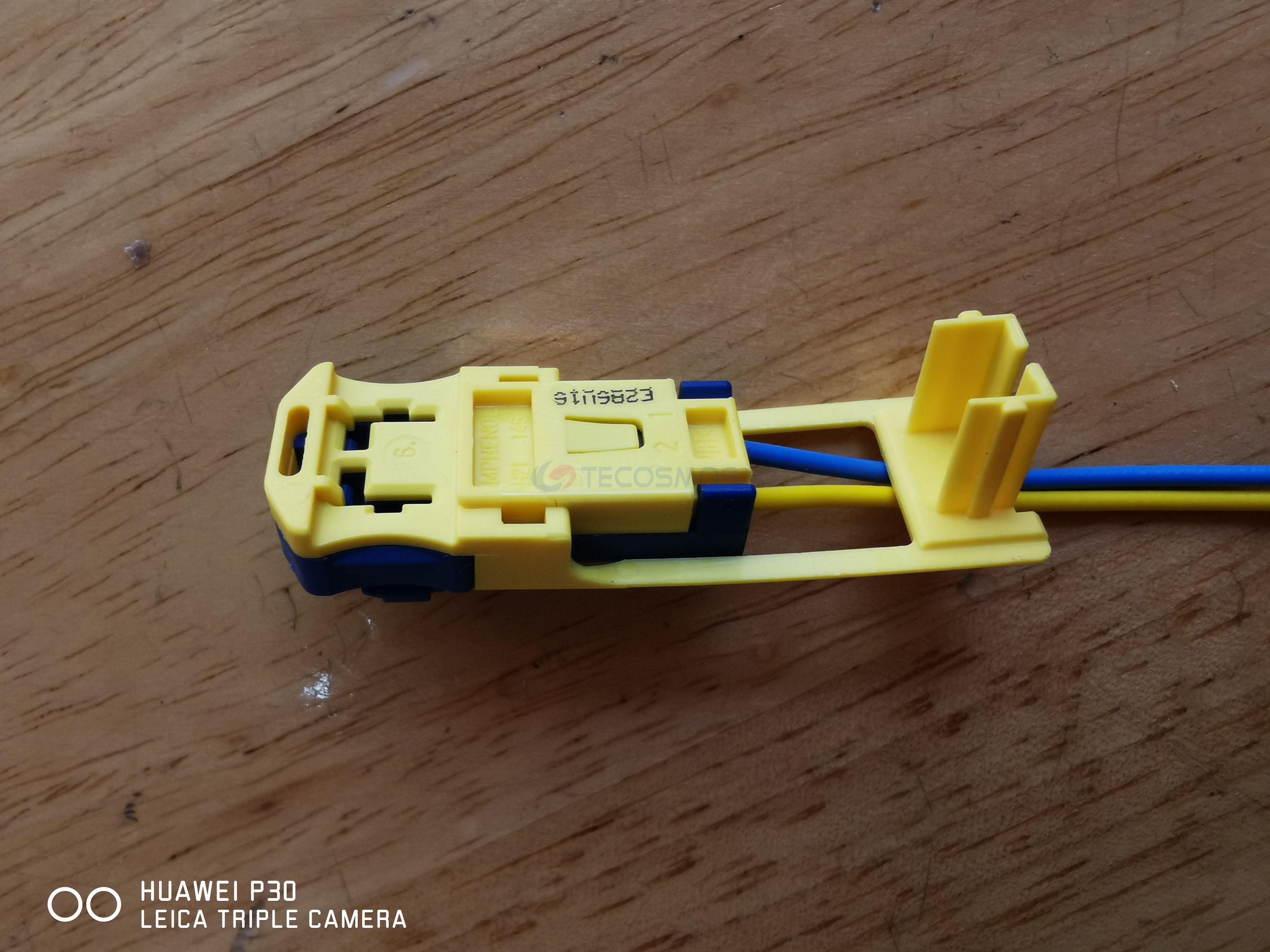 Car Connector For Peugeot airbag plug can replace 2-0399 2pin CT2-0160M-3