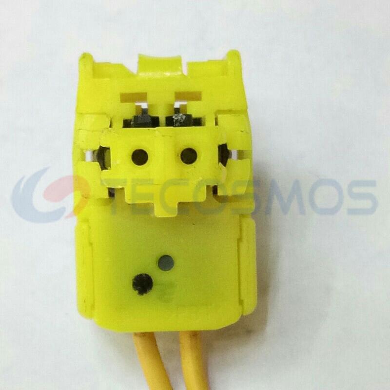 Car Connector For Nissan airbag yellow short black cover 2pin CT2-0164M