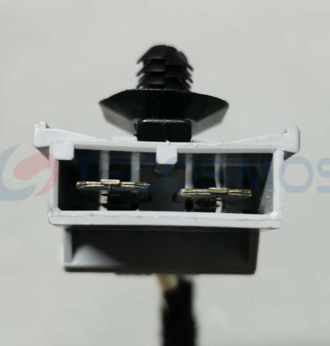 Car Connector For Gray male plug 2 Pins CT2-0177G-1