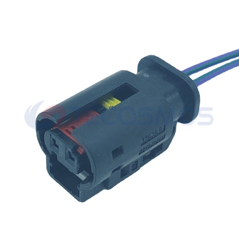 Car Connector For Mercedes Benz solenoid valve fog lamp 031544826 with a 2pin slot at bottom CT2-0285M-3