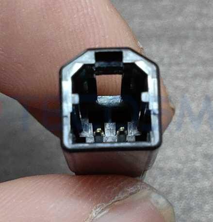 Car Connector For Pentium sun visor battery pack Kai Yue luggage 2pin CT2-0292G