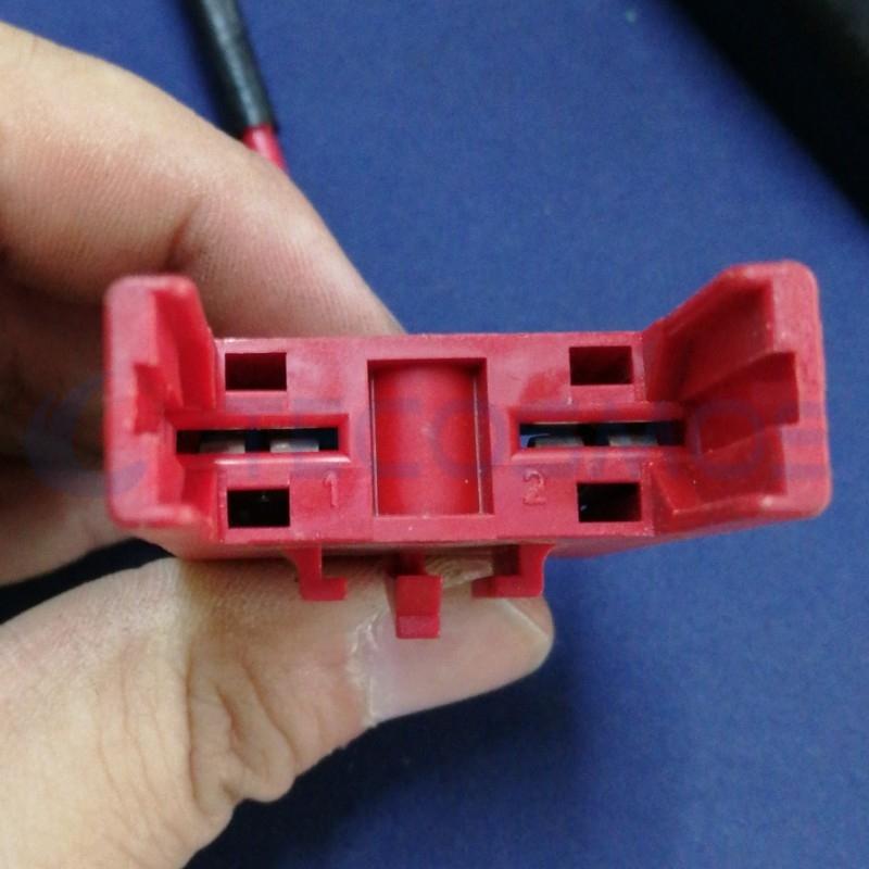 Car Connector For Yellow For audi For volkswagen fuse holder 8A0937530 2pin CT2-0478M-2