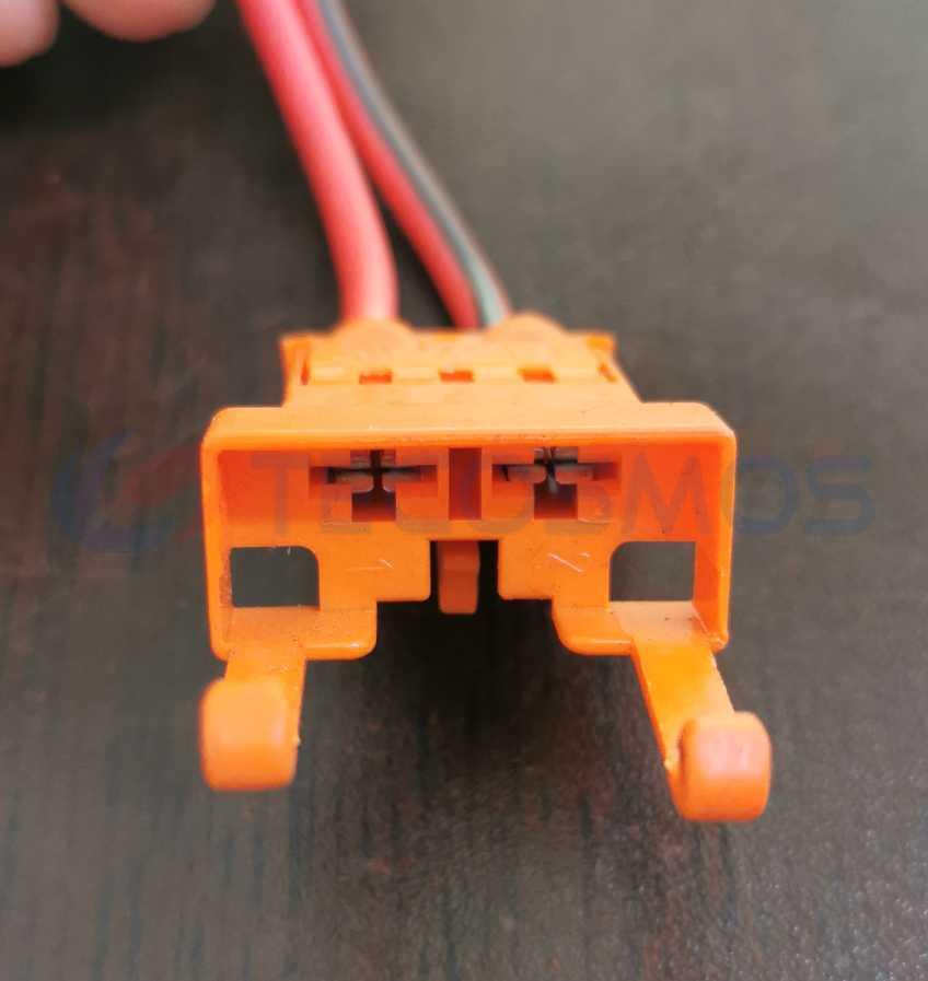 Car Connector For 4A0937530 fuse holder orange 2pin CT2-0478M-5