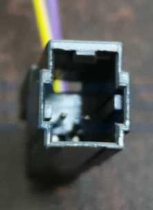 Car Connector For Black 2pin CT2-0508G