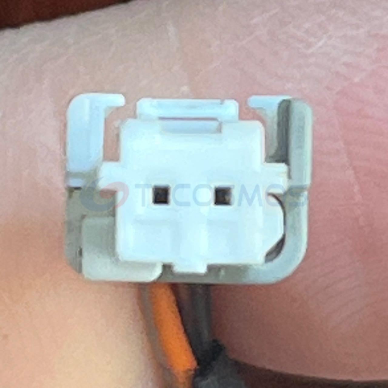 Car Connector For Lamp harness white plug 2P 2pin CT2-0520M-1