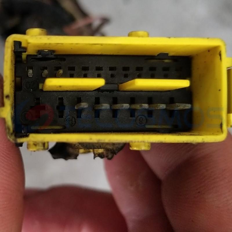 Car Connector For Logo door harness yellow 20 pin CT20-0029G-1