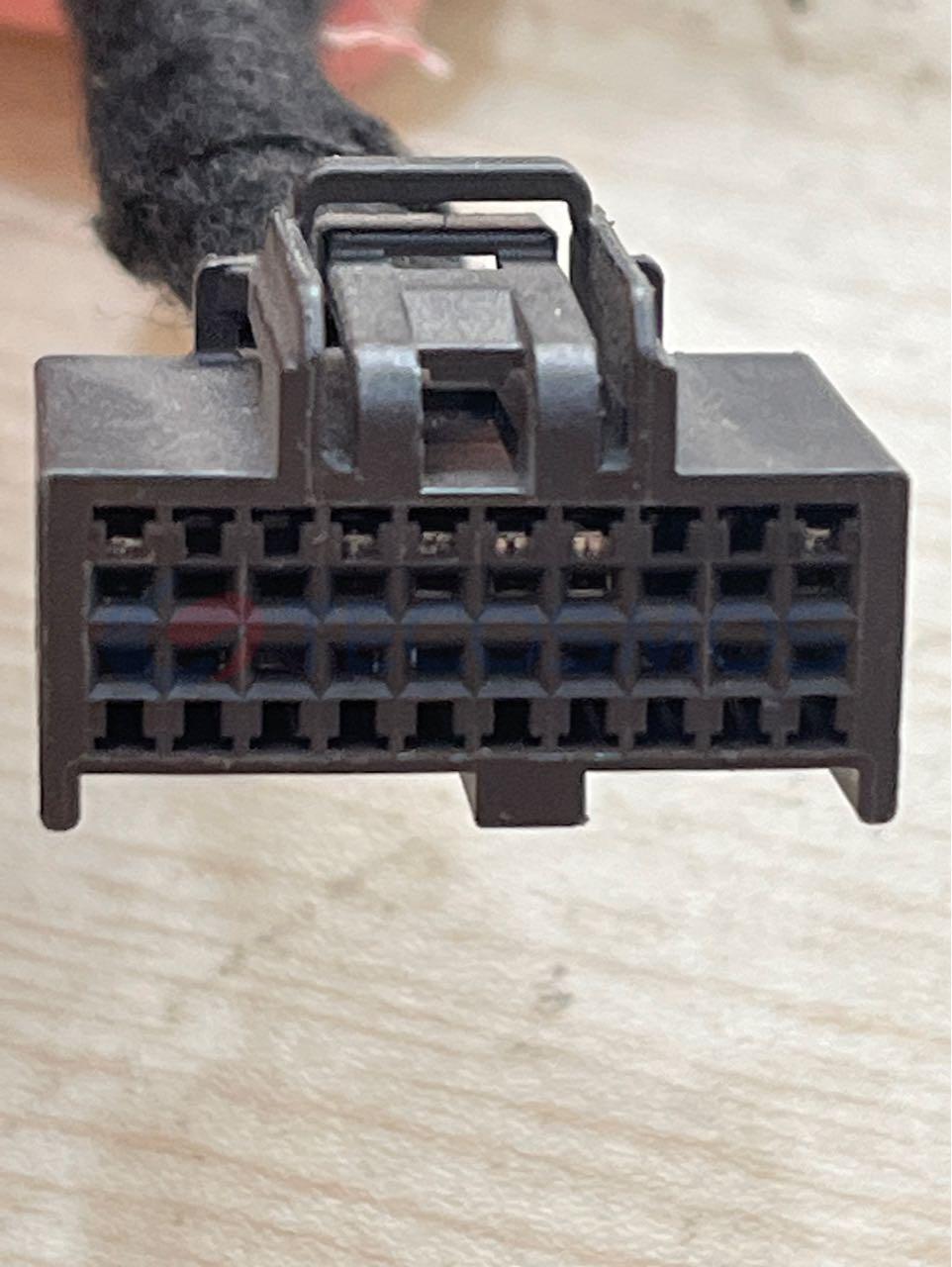 Car Connector For Great Wall glass lifter plug 20 pin CT20-0037M-5