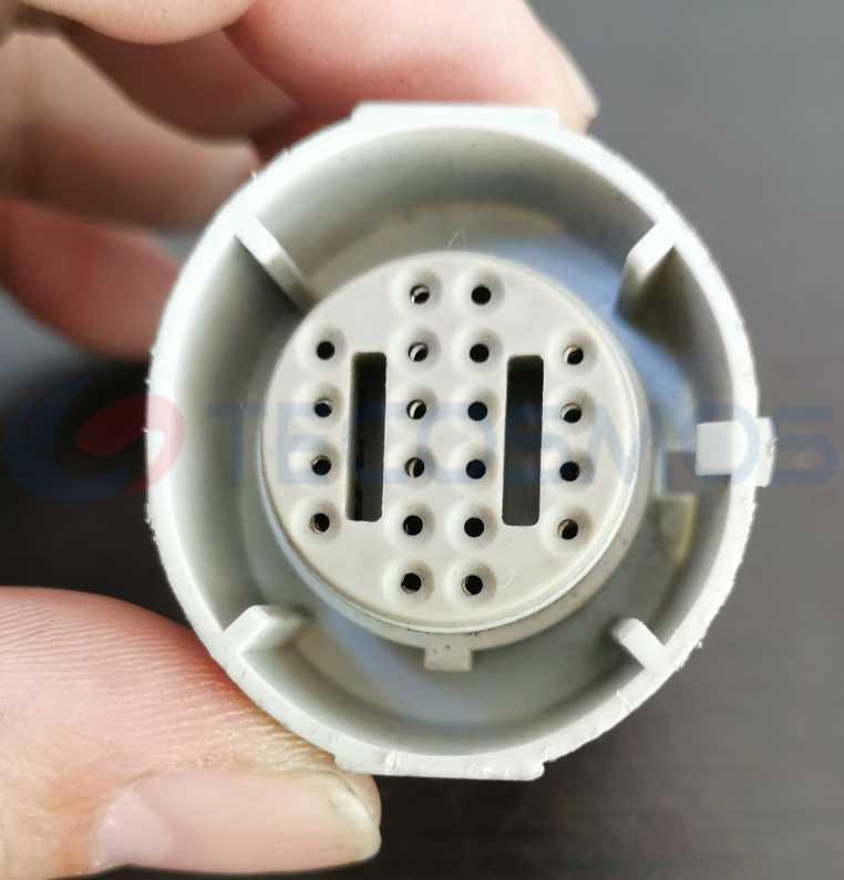 Car Connector For Buick round hole gray 20 pin CT20-0038M-1