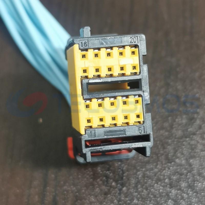 Car Connector For Mercedes Benz A1665450426 Delphi 13759772-01 20 Pin CT20-0054M