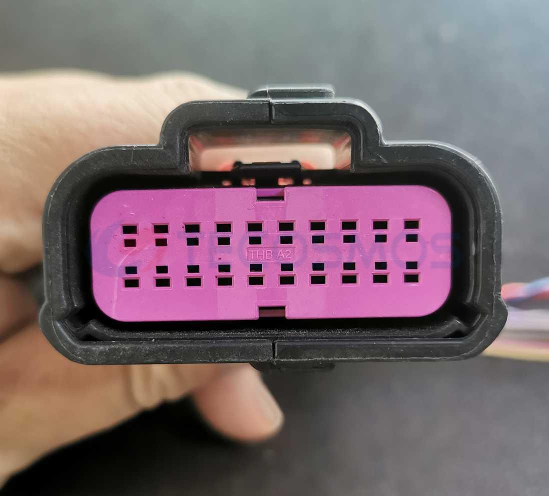 Car Connector For Delphi plug battery pack plug 20 pin CT20-0080M