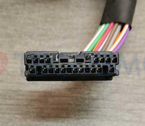 Car Connector For 20 pin battery pack plug 32-0039G cut CT20-0094M