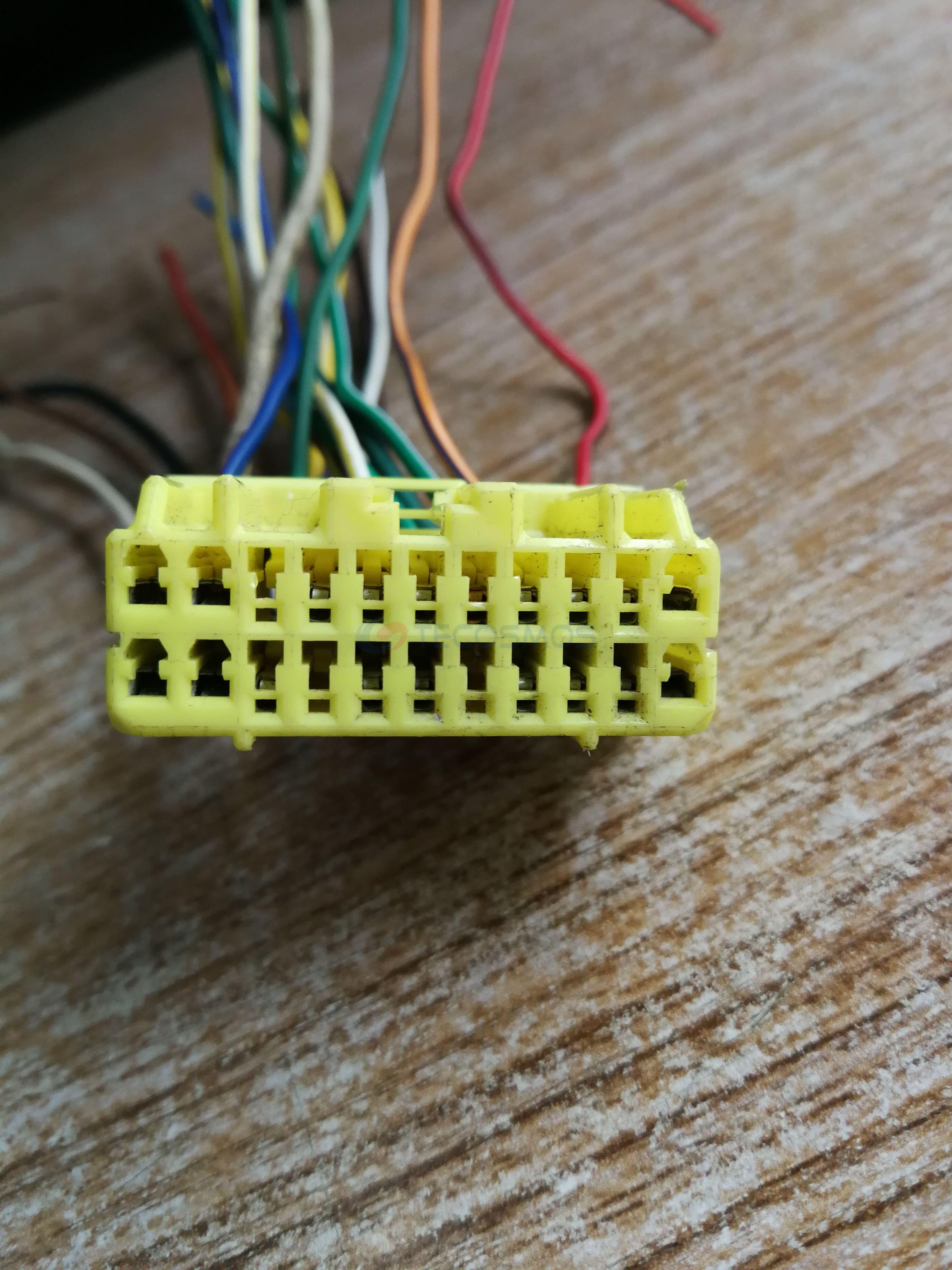 Car Connector For Zhonghua V5 main For seat plug 22 pin CT22-0002M-1