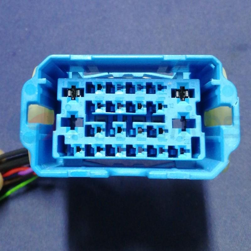 Car Connector For Delphi Blue 22 Pins CT22-0032M-2