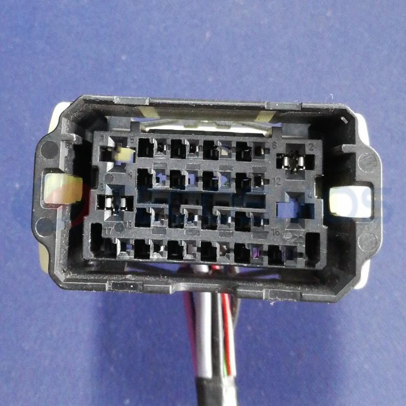 Car Connector For Delphi Black 22 Pins CT22-0032M