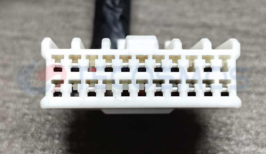 Car Connector For 22 pin white plug CT22-0048M