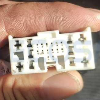 Car Connector For 22 pin white plug CT22-0049M