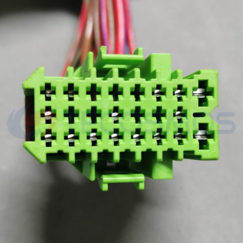 Car Connector For Public computer board plug green 1J0962623B 23 pin CT23-0001M-2