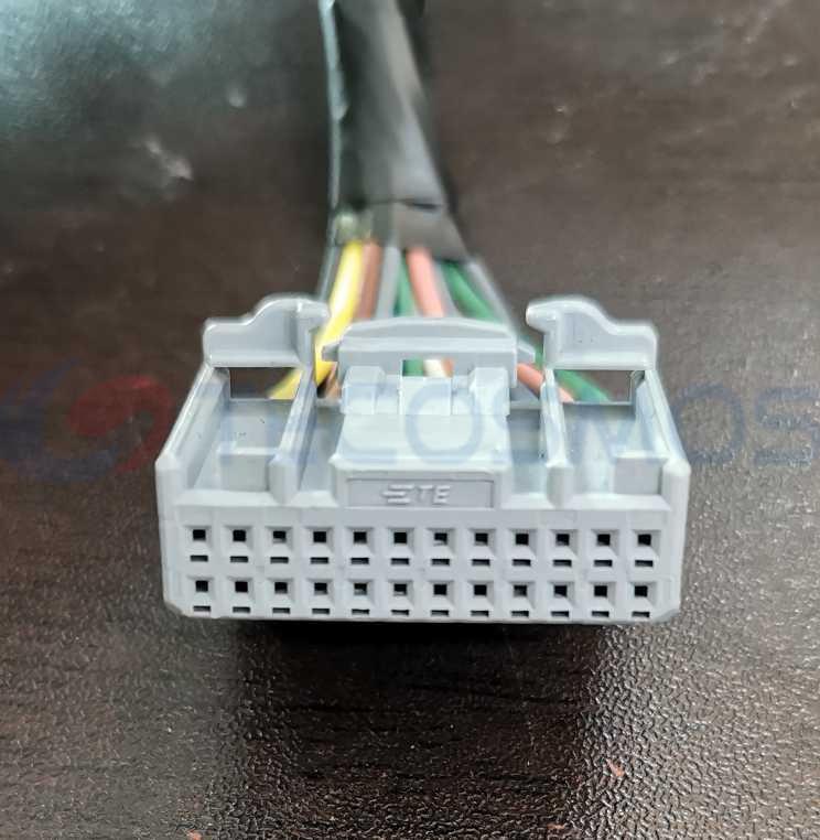 Car Connector For Toyota Grey 24 Pins CT24-0014M-2