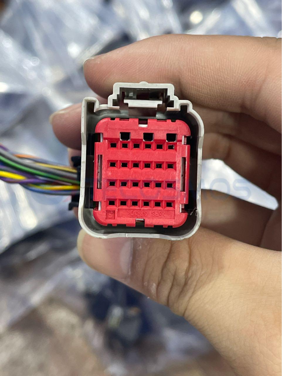 Car Connector For 24 pin plug CT24-0029M-1