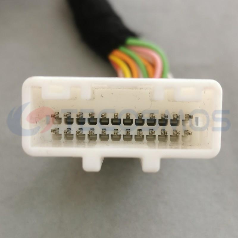 Car Connector For 24 pin white plug CT24-0036G