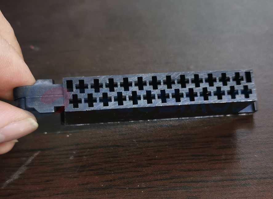 Car Connector For Computer version plug 25 pin CT25-0002M-1