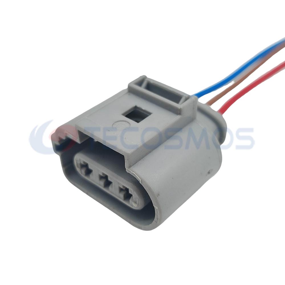 Car Connector For Volkswagen crankshaft position sensor plug gray 1j0973723g 3pin CT3-0008M