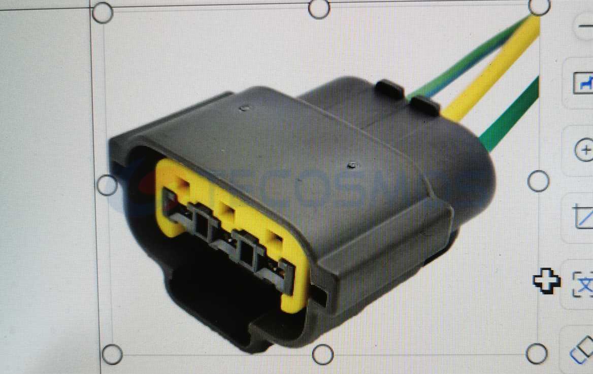 Car Connector For Nissan 3pin plug CT3-0019M-1