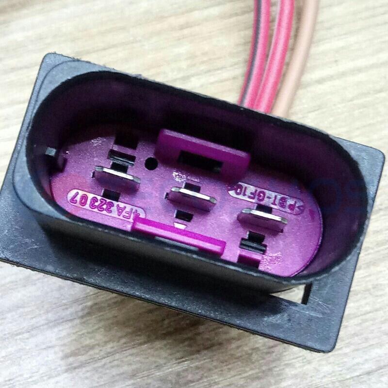 Car Connector For Audi electronic fan 1J0906443 3pin CT3-0028G