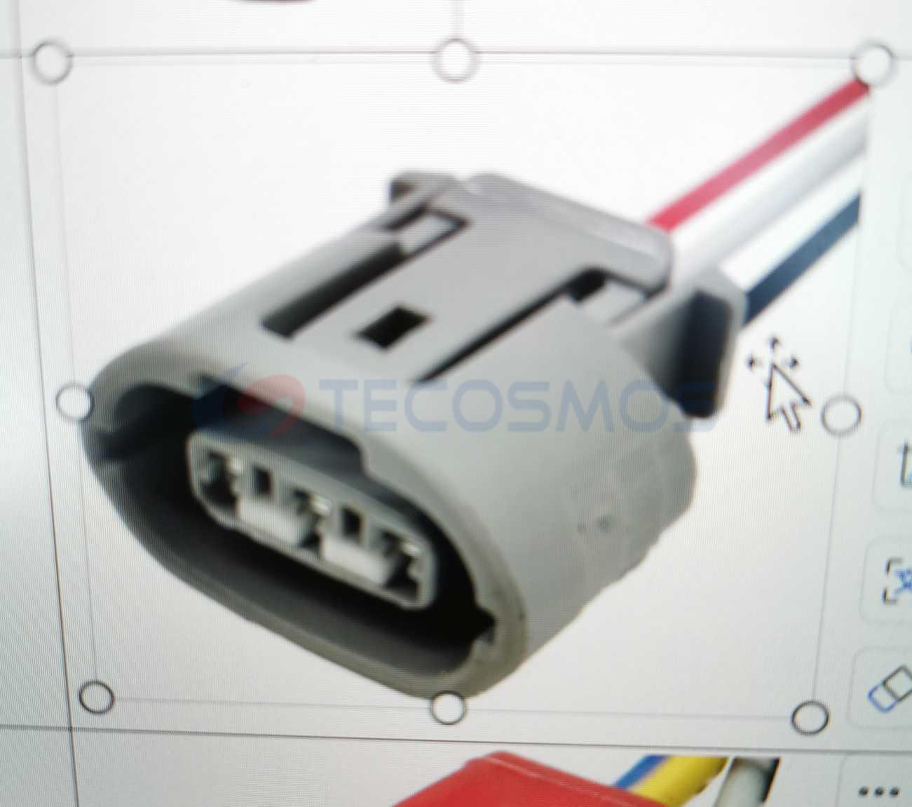 Car Connector For Generator plug gray style 3pin CT3-0043M-2