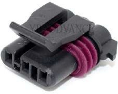 Car Connector For Delphi second-generation ignition coil 3pin CT3-0055M-4