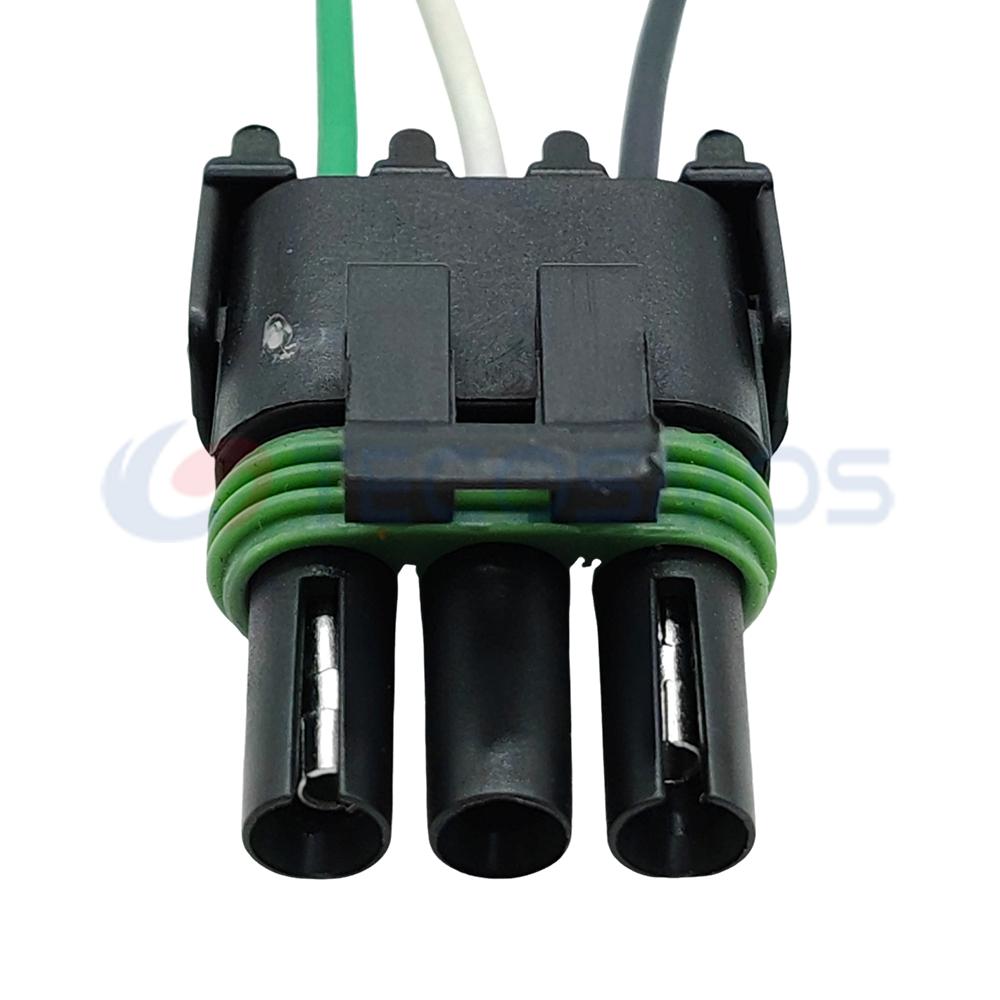 Car Connector For Delphi intake pressure black model with wire female housing male end 3pin CT3-0058G