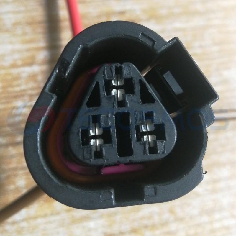 Car Connector For Volkswagen 1J0973203 triangular 3pin CT3-0073M