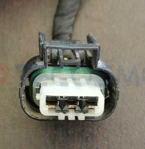 Car Connector For Three bar plug white clip 3pin CT3-0077M-1
