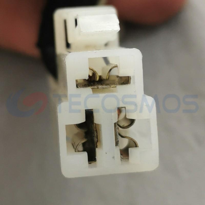 Car Connector For lower right and left terminals of blower do not have a back cover and terminals do not have thorns with 3 pins CT3-0100M-2