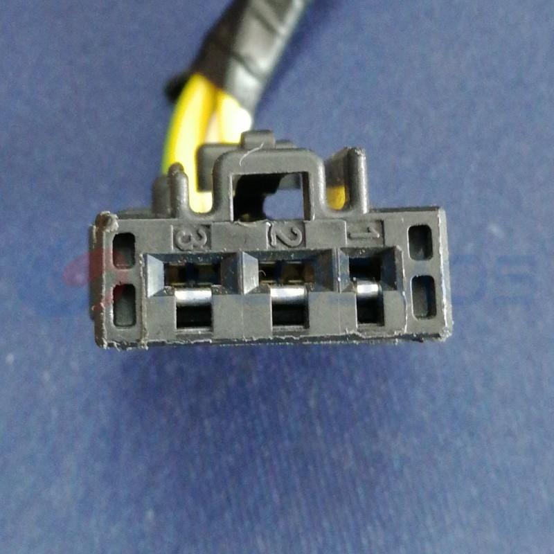 Car Connector For Peugeot cigarette lighter two large and one small three Pins CT3-0110M-3