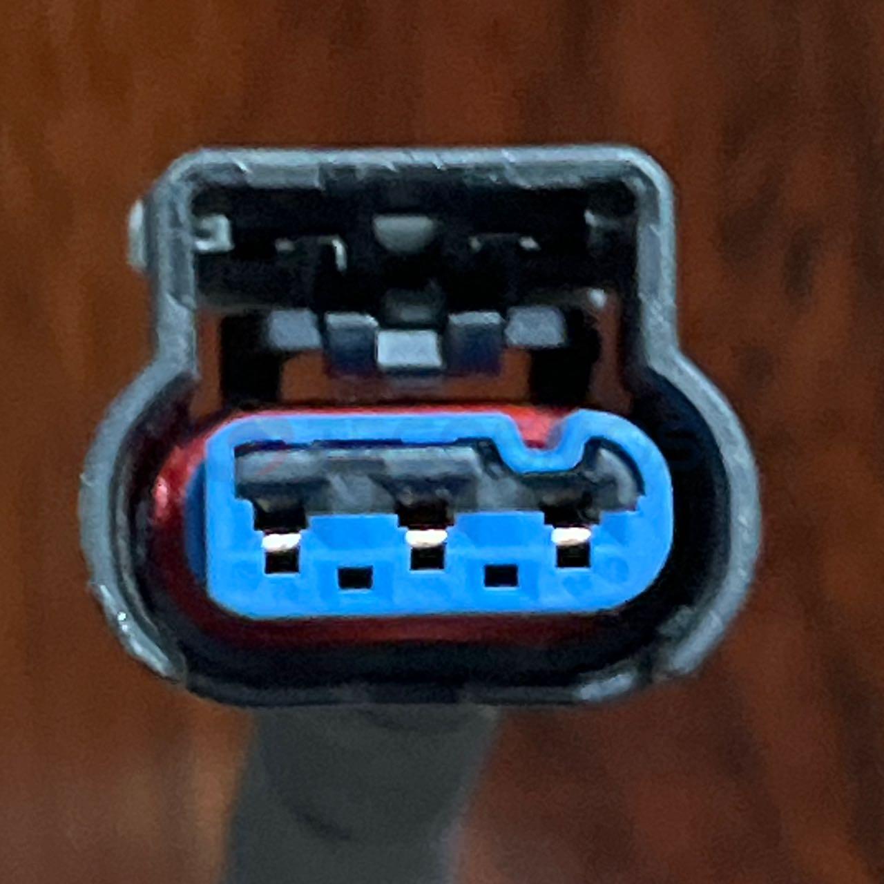 Car Connector For Modern For buick Blue Right Slot 3pin CT3-0132M-6