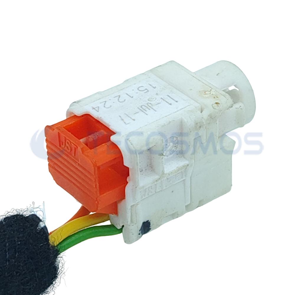 Car Connector For Three wire airbag inserted straight into white For seat airbag with 3 pins CT3-0142M-9