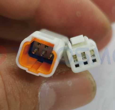 Car Connector For 3pin data cable CT3-0242M