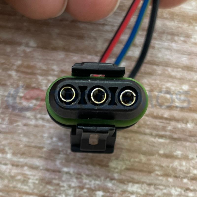 Car Connector For Round hole 3 Pins CT3-0248M