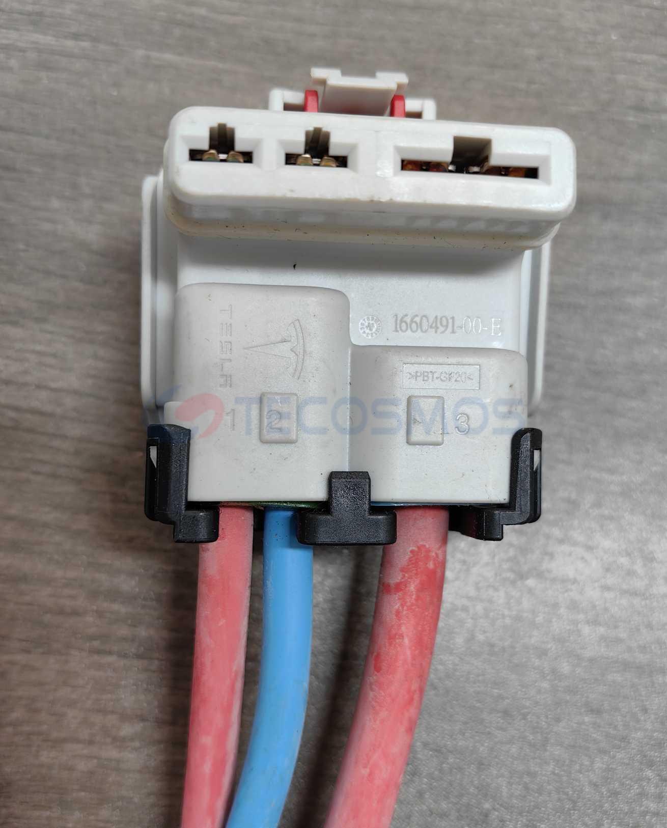 Car Connector For Tesla plug 3pin CT3-0253M