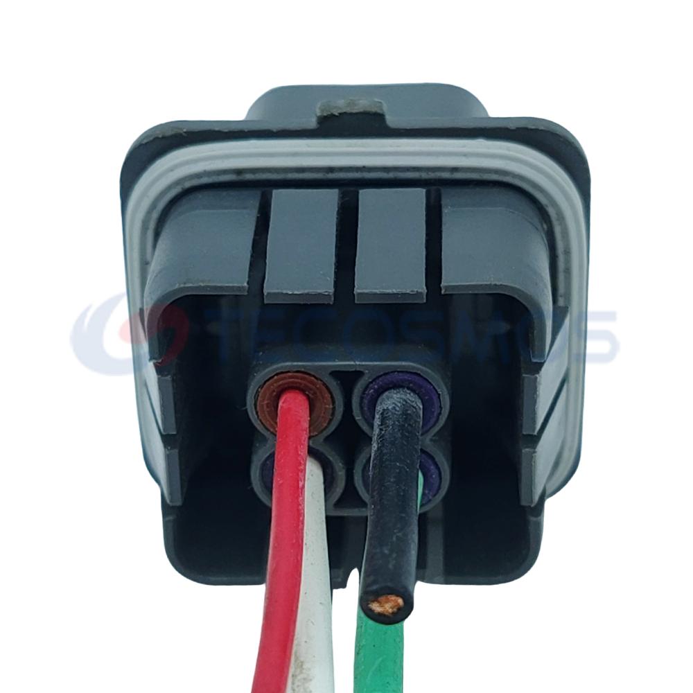 Car Connector For Male plug with base 4pin CT4-0039G-2