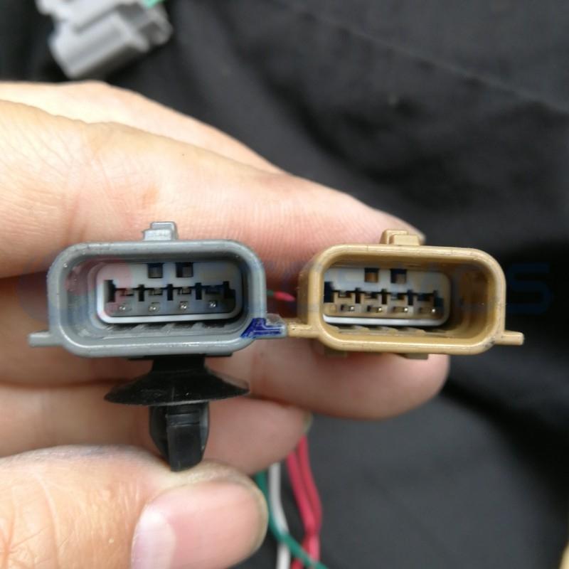 Car Connector For Nissan oxygen sensor plug dark gray 4pin CT4-0050G-2